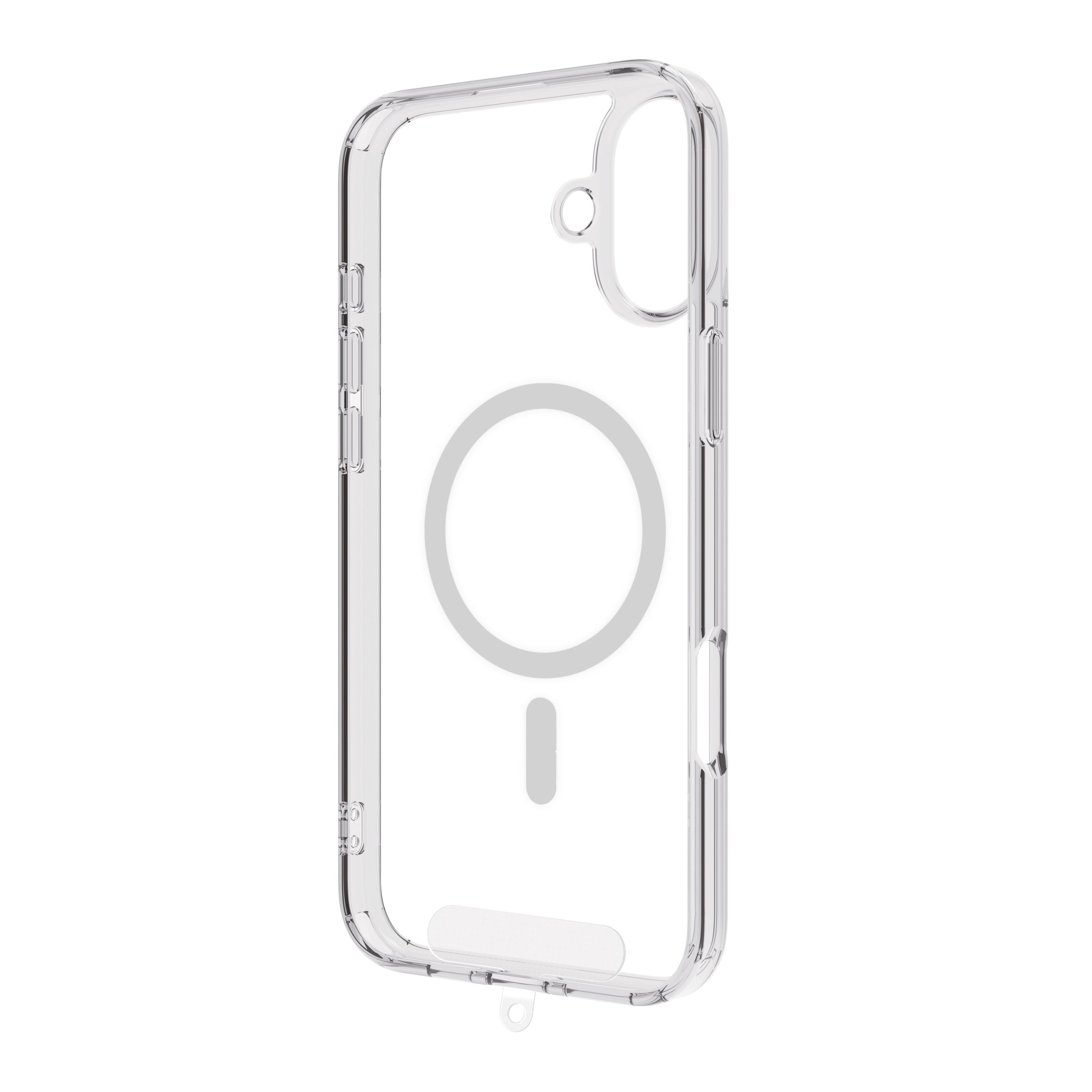 FUNDA MUVIT RECYCLETEK MAGSAFE PARA APPLE IPHONE 16 PLUS TRANSPARENTE
