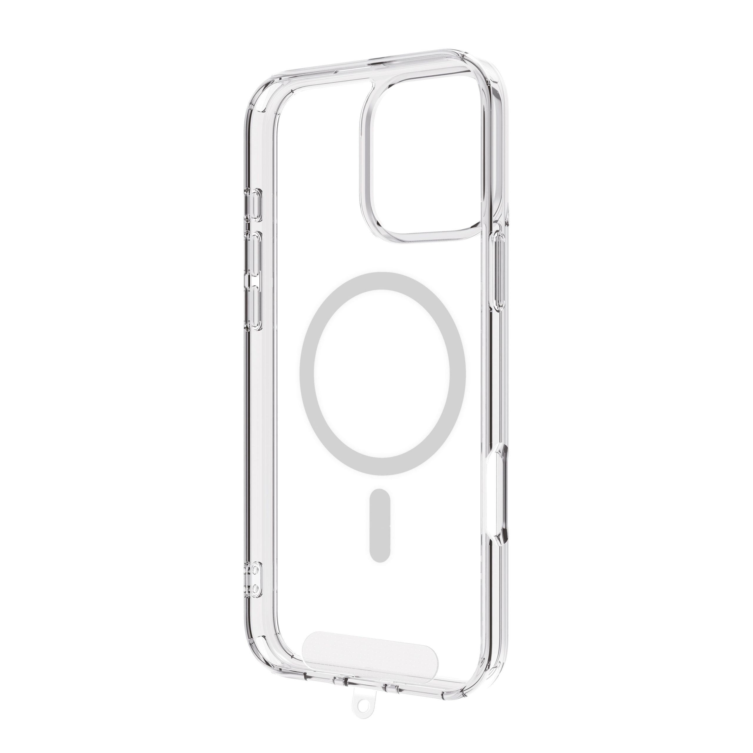 FUNDA MUVIT RECYCLETEK MAGSAFE PARA APPLE IPHONE 16 PRO MAX TRANSPARENTE