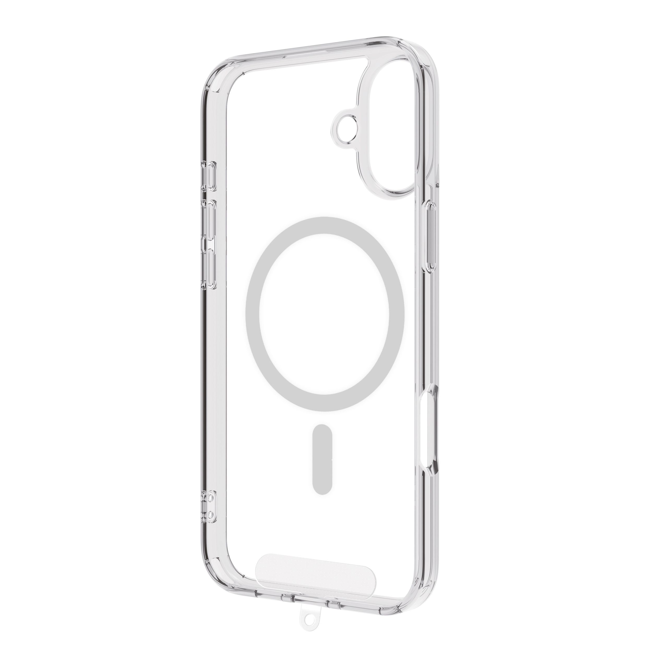 FUNDA MUVIT RECYCLETEK MAGSAFE PARA APPLE IPHONE 16 TRANSPARENTE