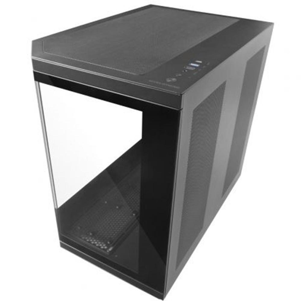 CAJA ORDENADOR MARS GAMING MC-3TCORE ATX CRITAL TEMPLADO NEGRO
