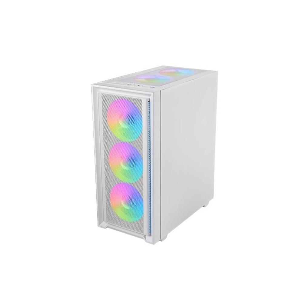 CAJA ORDENADOR MARS GAMING MC-AIR ATX FRGB CRISTAL TEMPLADO BLANCO