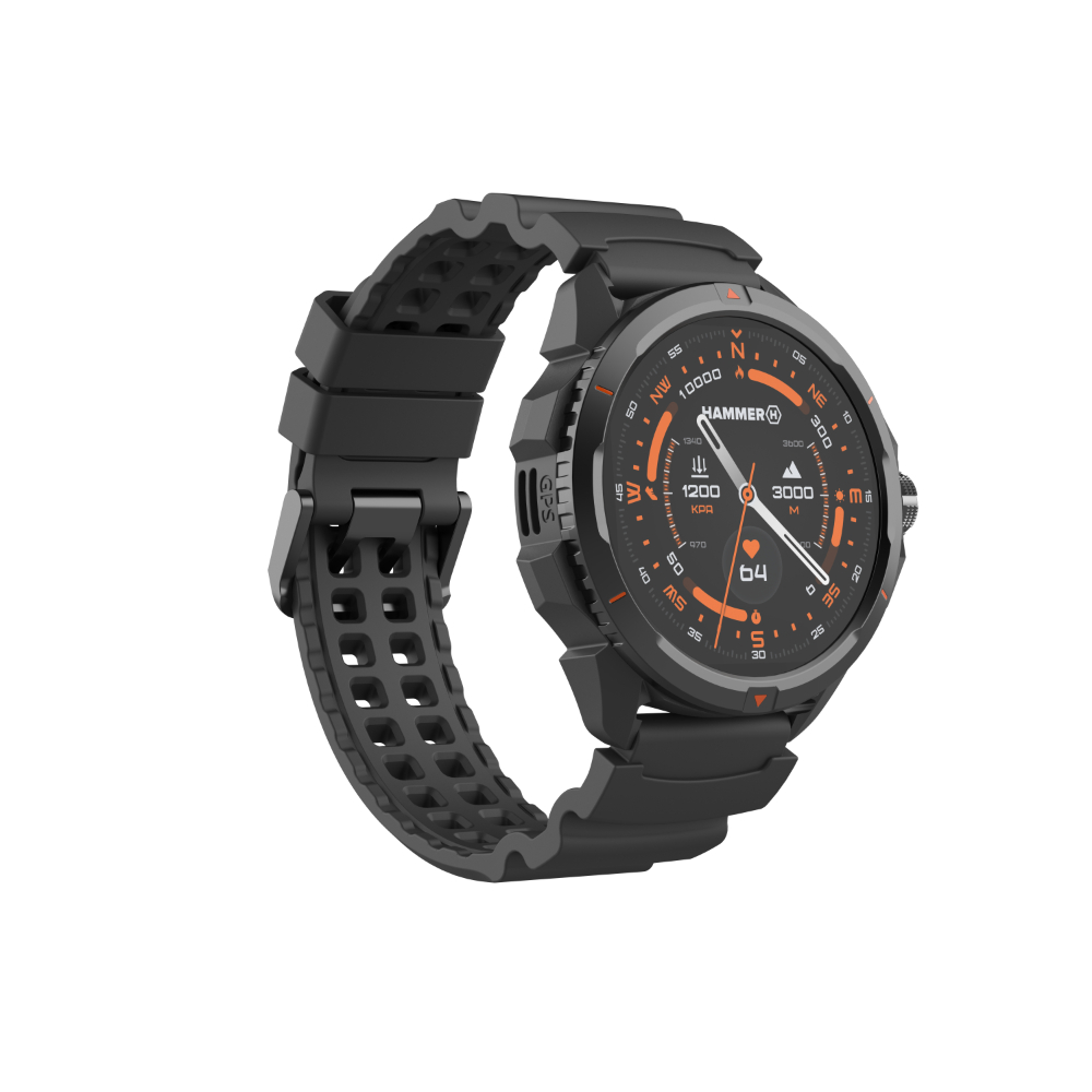 SMARTWATCH HAMMER WATCH 2 BLACK