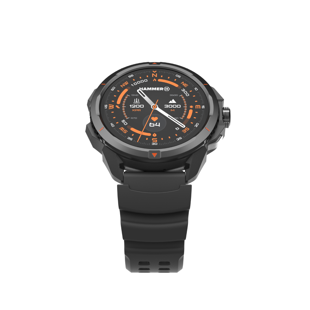 SMARTWATCH HAMMER WATCH 2 BLACK