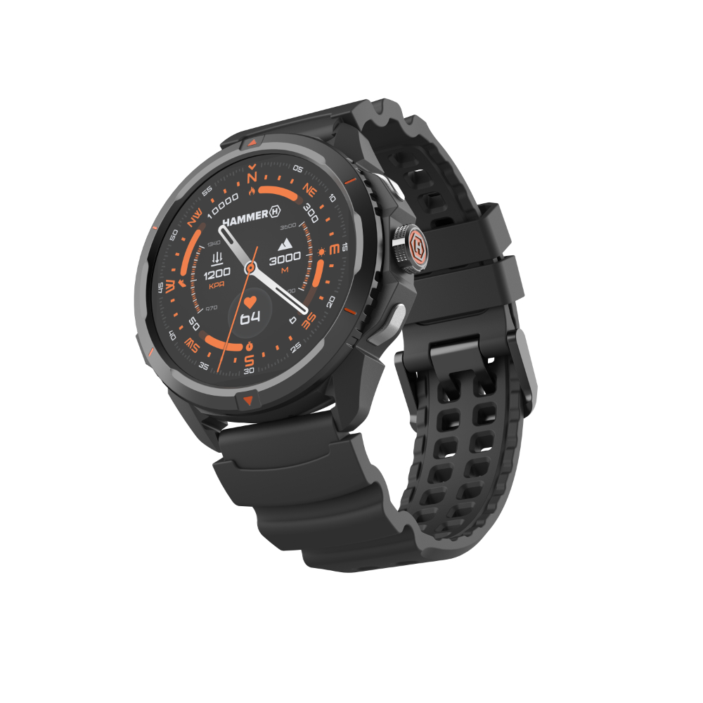 SMARTWATCH HAMMER WATCH 2 BLACK