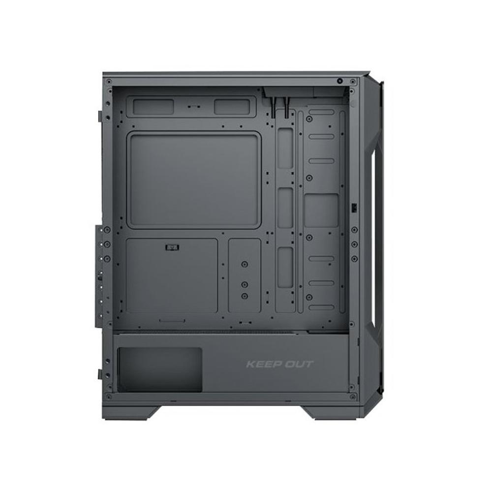 CAJA ORDENADOR GAMING KEEP OUT XC-901 PRO E-ATX ARGB CRISTAL TEMPLADO NEGRO