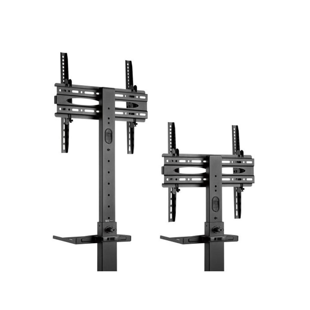 SOPORTE SUELO CON RUEDAS TV EQUIP VESA HASTA 55" 400X400 MAX 35KG