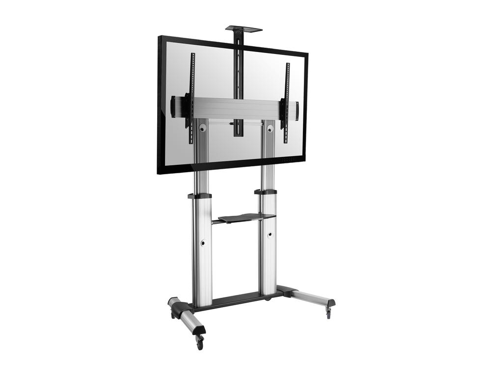 SOPORTE SUELO CON RUEDAS TV EQUIP VESA HASTA 100" 1000X600MM MAX 100KG