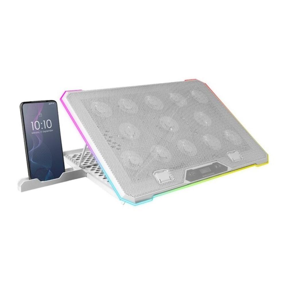 BASE DE REFRIGERACION MARS GAMING MNBC13W PARA PORTATIL 17"