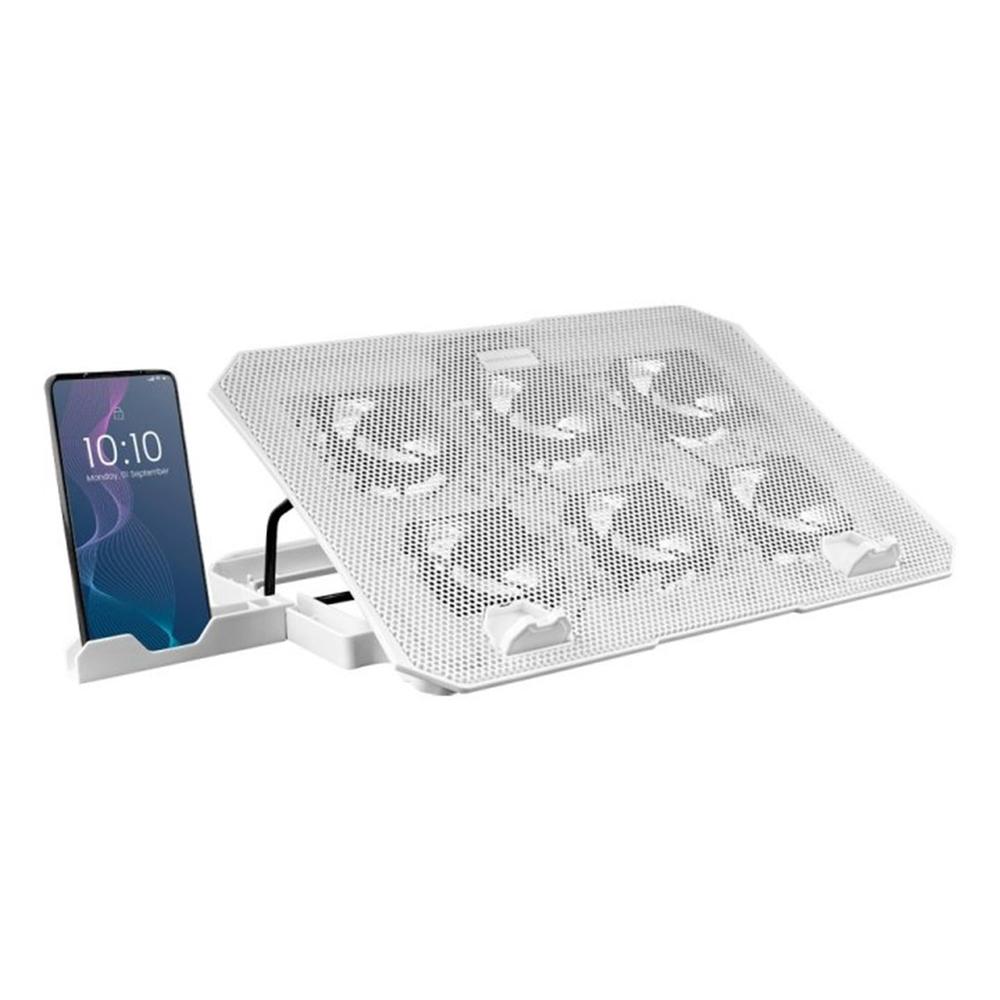 BASE DE REFRIGERACION MARS GAMING MNBC23W PARA PORTATIL 16"