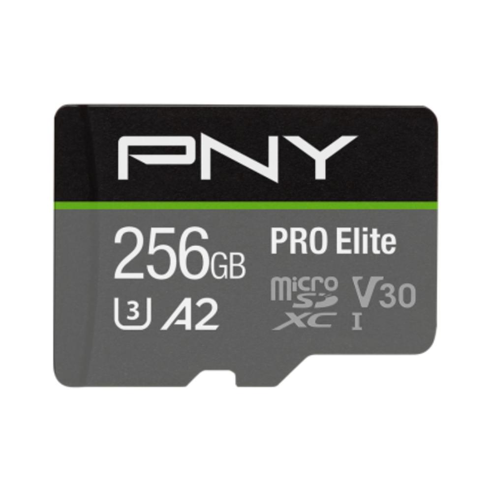 TARJETA MEMORIA MICRO SDXC PRO ELITE PNY 256GB CLASE 10 UHS-I U3