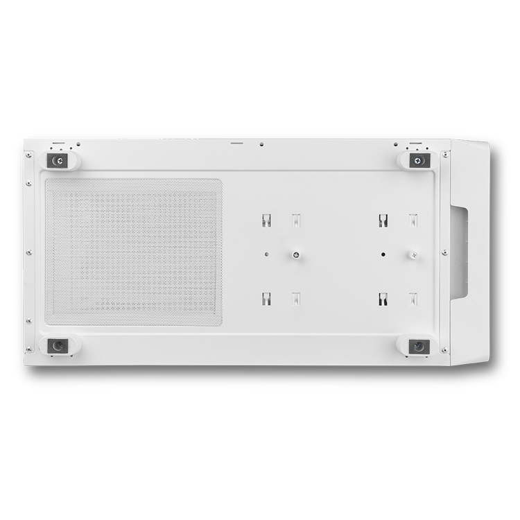 CAJA ORDENADOR GAMING NOX HUMMER BIOS ATX CRISTAL TEMPLADO LCD 8'' BLANCO