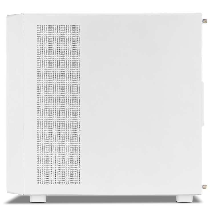 CAJA ORDENADOR GAMING NOX HUMMER BIOS ATX CRISTAL TEMPLADO LCD 8'' BLANCO