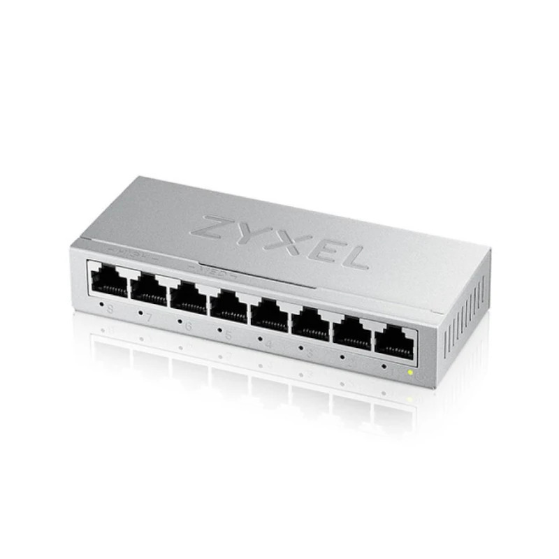 SWITCH 8 PUERTOS ZYXEL GS-108BV5 8xGbE MINI DESKTOP