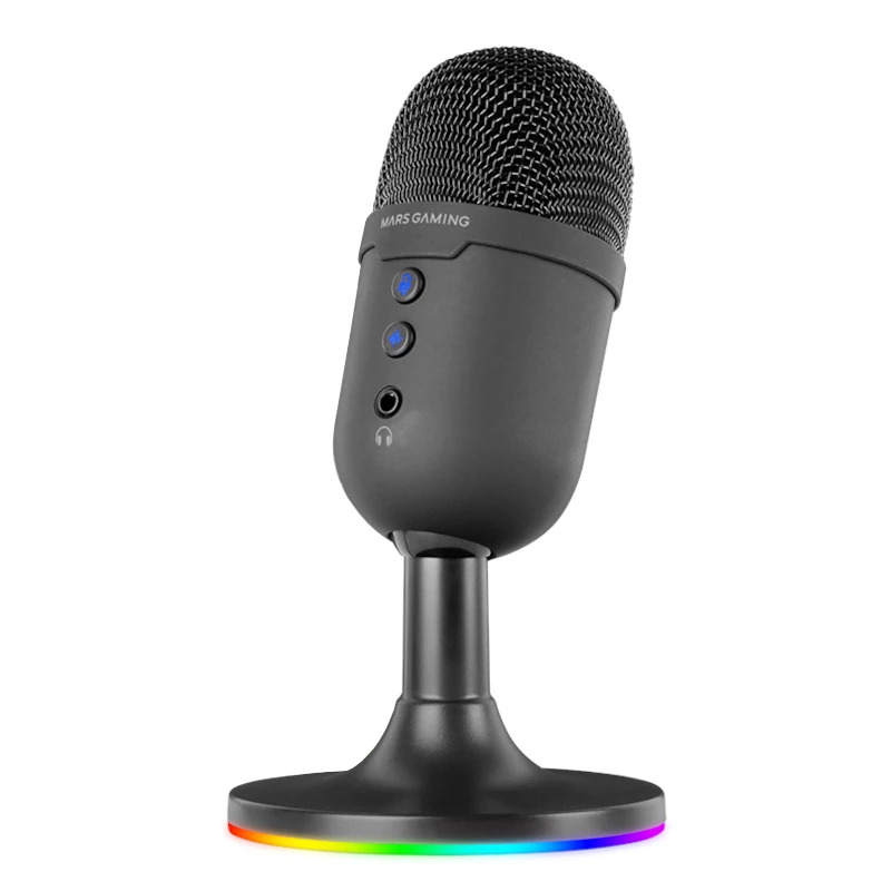 MICROFONO DE ESTUDIO MARS GAMING USB ALTA DEFINICION