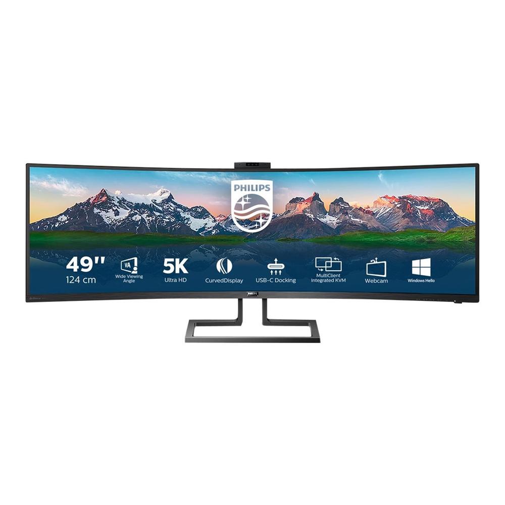 MONITOR CURVO PHILIPS 499P9H 49" 5K UHD 60HZ