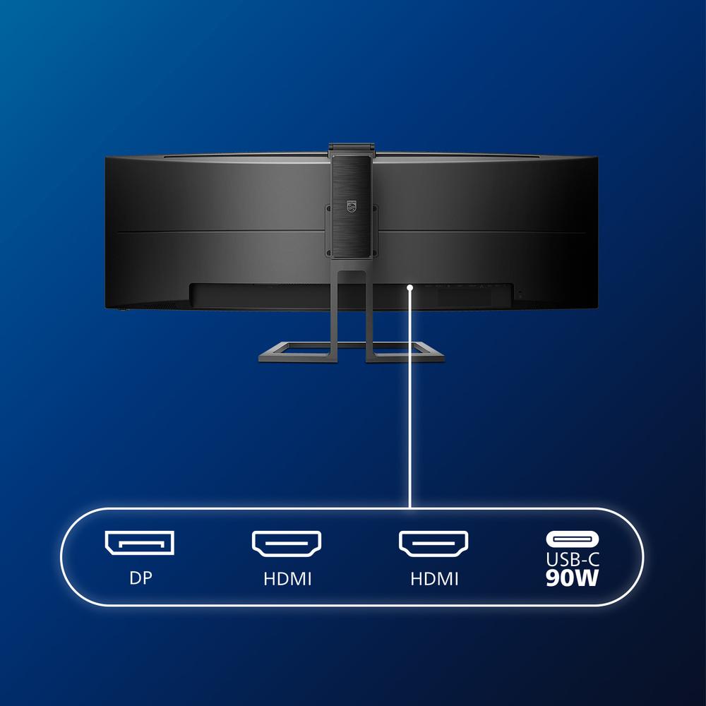 MONITOR CURVO PHILIPS 499P9H 49" 5K UHD 60HZ