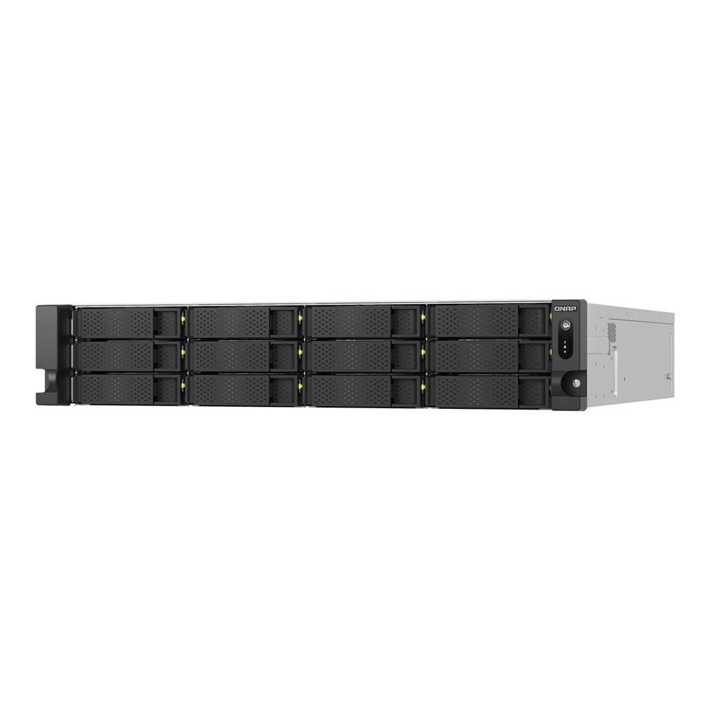 SERVIDOR NAS QNAP TS-H1277AXU-RP-R7-32G 12 BAHIAS 2U RACK 32GB GIGABIT ETHERNET