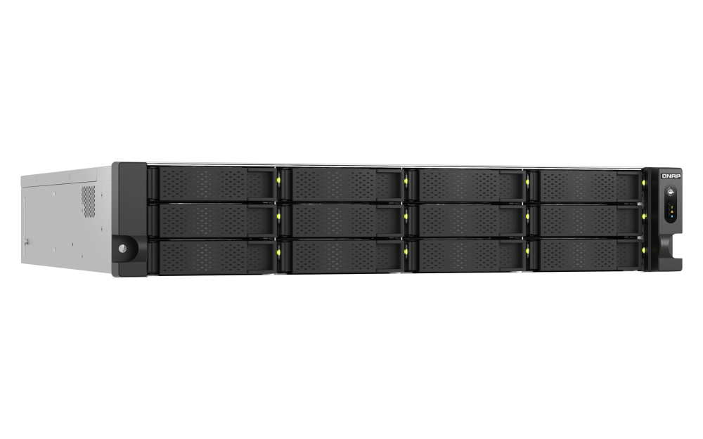 SERVIDOR NAS QNAP TS-H1277AXU-RP-R7-32G 12 BAHIAS 2U RACK 32GB GIGABIT ETHERNET
