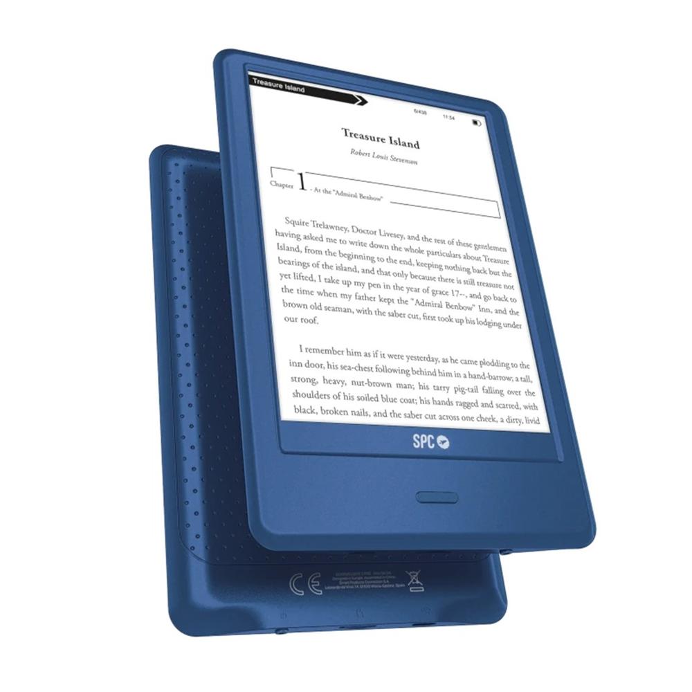 LIBRO ELECTRONICO EBOOK SPC DICKENS LIGHT2 PRO 6"/ 8GB/ MICRO SD/ AZUL