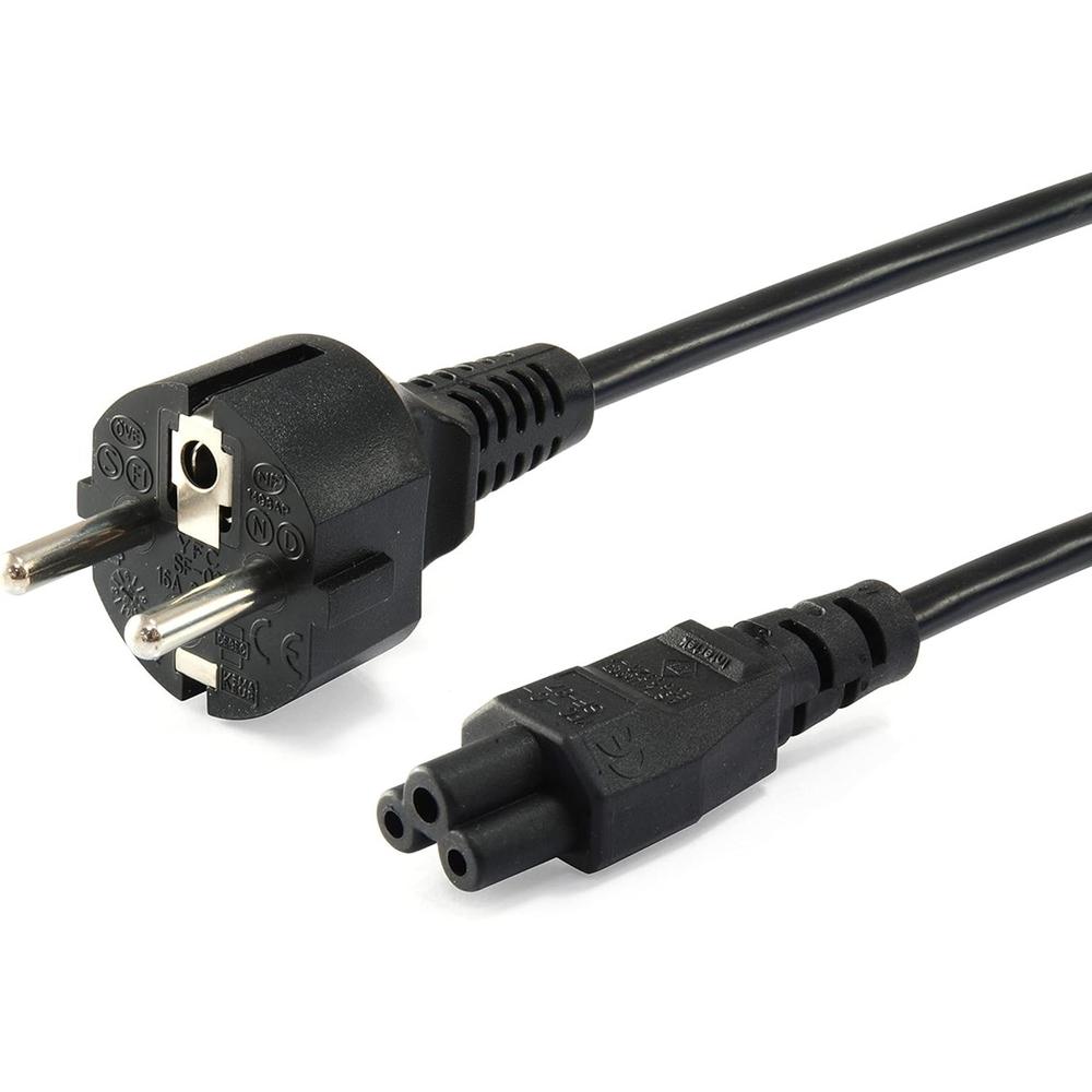 CABLE ALIMENTACION C5 A CEE7/4 EQUIP TREBOL 1.8M
