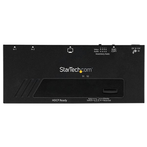 SWITCH HDMI STARTECH VS221HDQ 2 PUERTOS