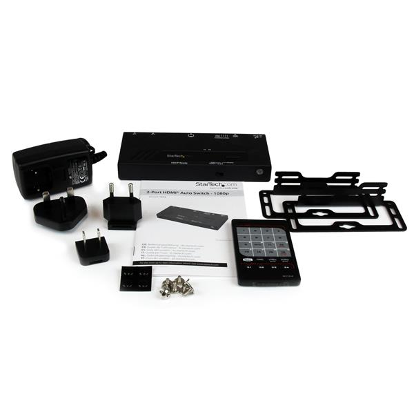 SWITCH HDMI STARTECH VS221HDQ 2 PUERTOS