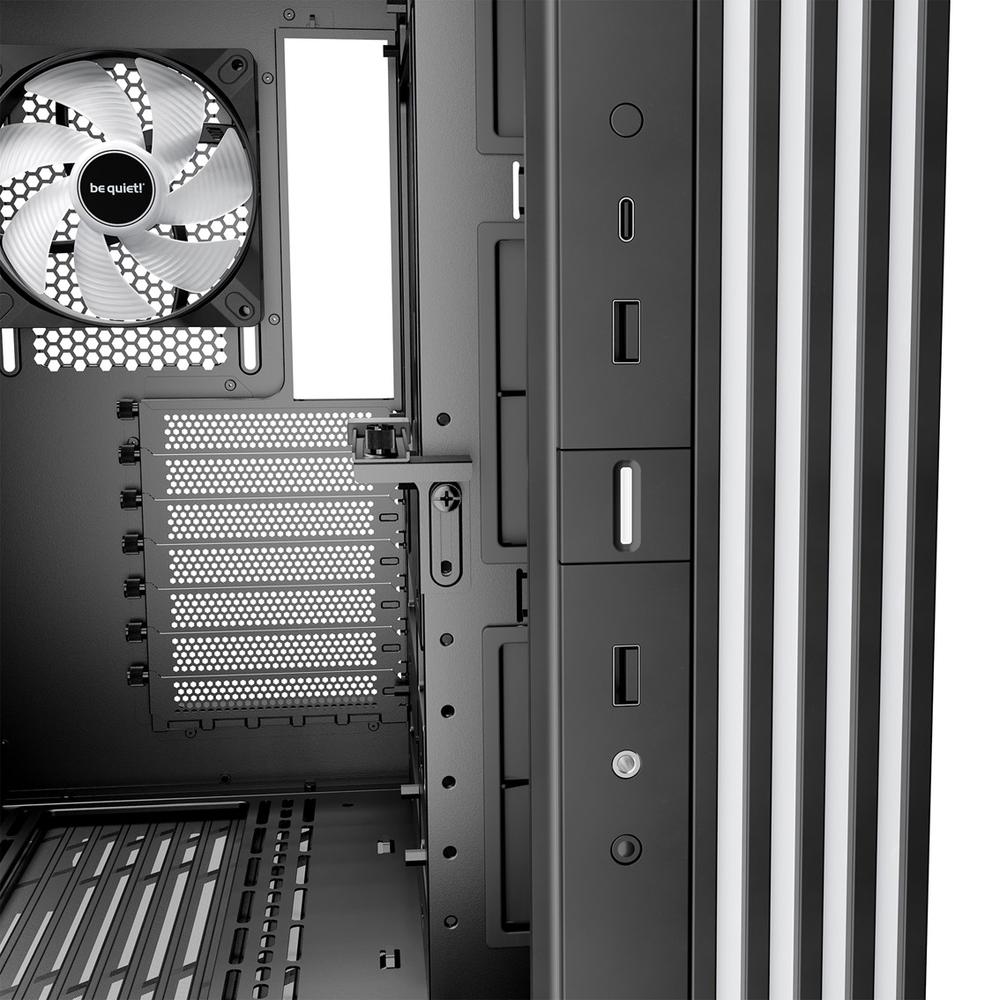 CAJA ORDENADOR GAMING BE QUIET! LIGHT BASE 600 DX ATX ARGB VIDRIO NEGRA