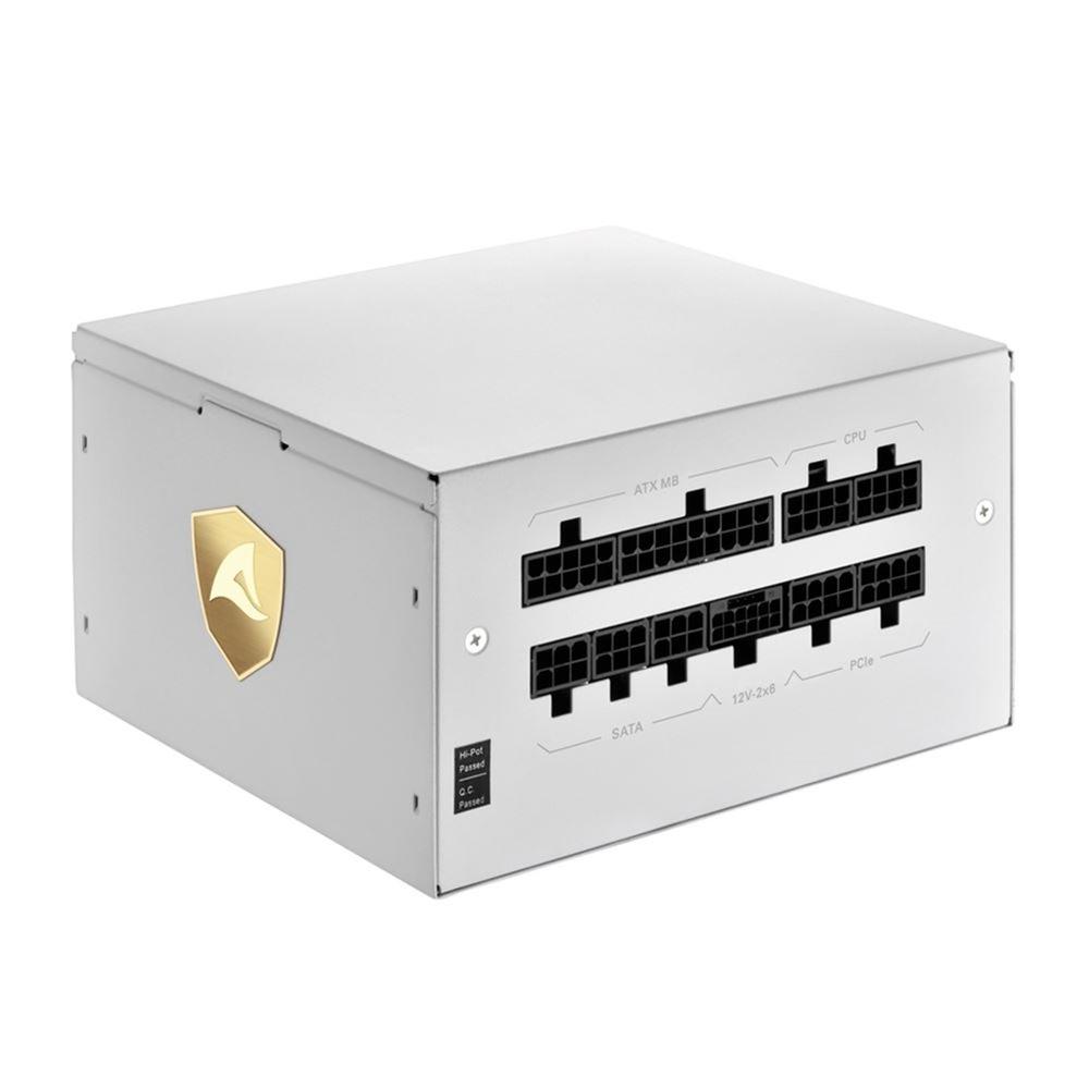 FUENTE ALIMENTACION SHARKOON REBEL P20 GAMING ATX 1000W BLANCO