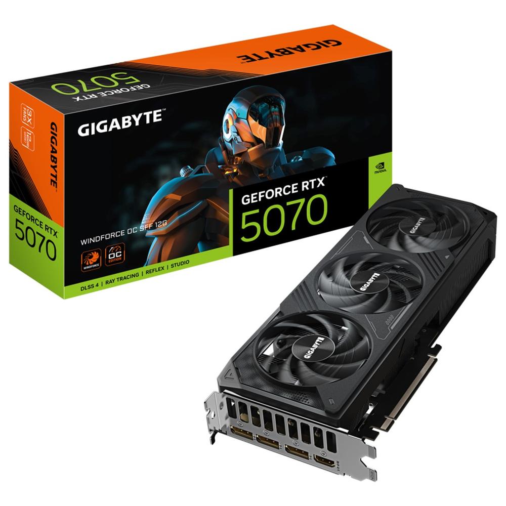 TARJETA GRAFICA GIGABYTE RTX 5070 WINDFORCE 12GB