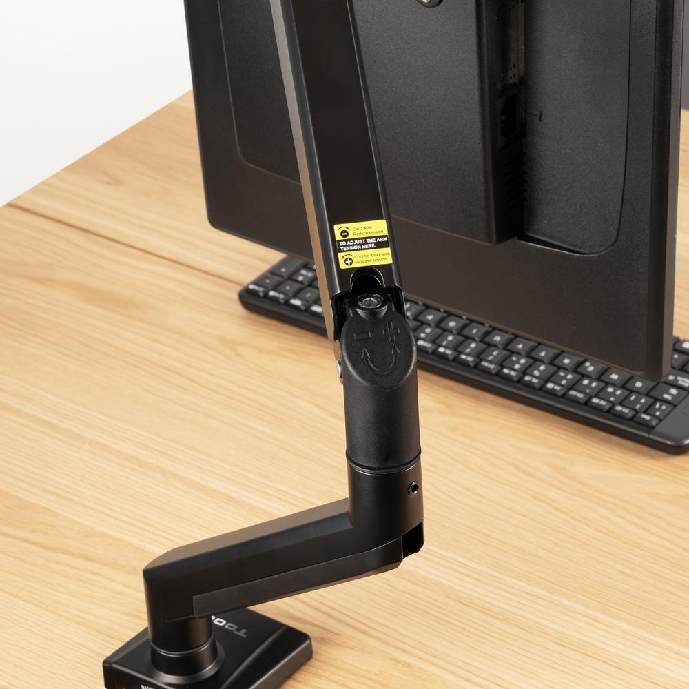 SOPORTE MESA TOOQ HASTA 34" VESA 100 X 100 MAX 10KG
