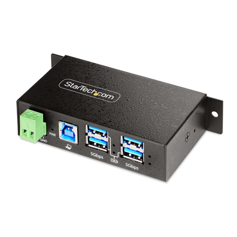 HUB USB STARTECH 5G4AINDRM-USB-A-HUB 4 PUERTOS