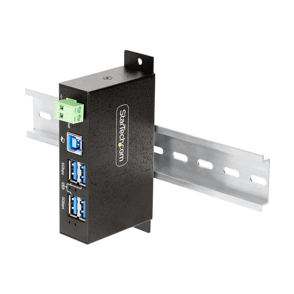 HUB USB STARTECH 5G4AINDRM-USB-A-HUB 4 PUERTOS