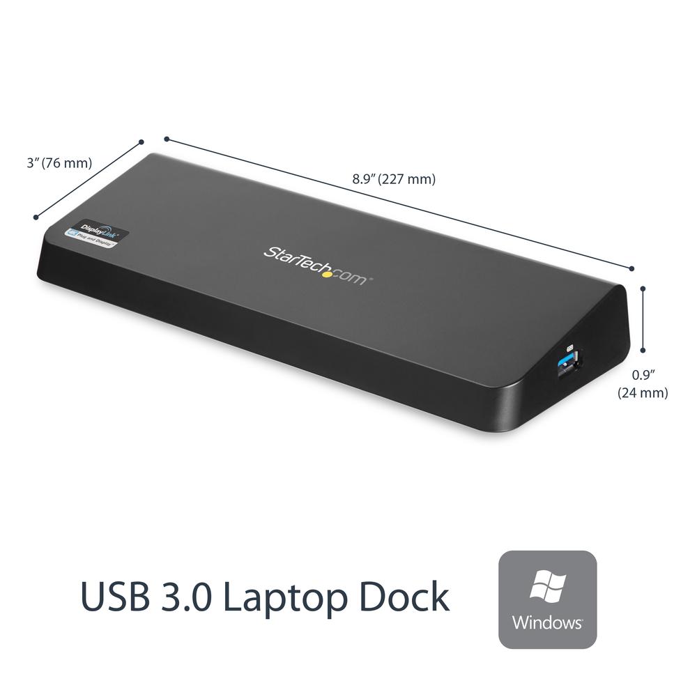 DOCKING STATION STARTECH USB3DOCKHDPC 9 EN 1