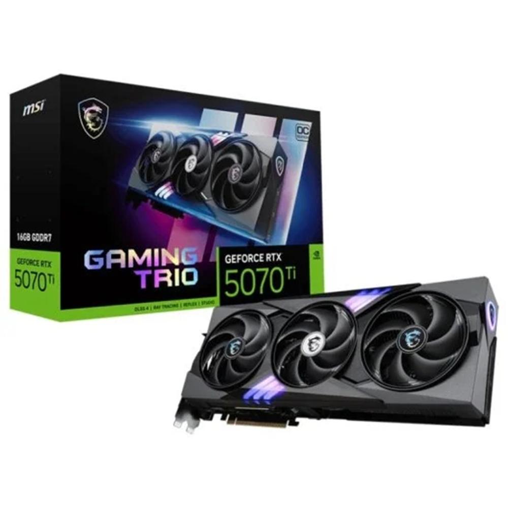 TARJETA GRAFICA MSI RTX 5070TI 16GB GAMING GDDR7