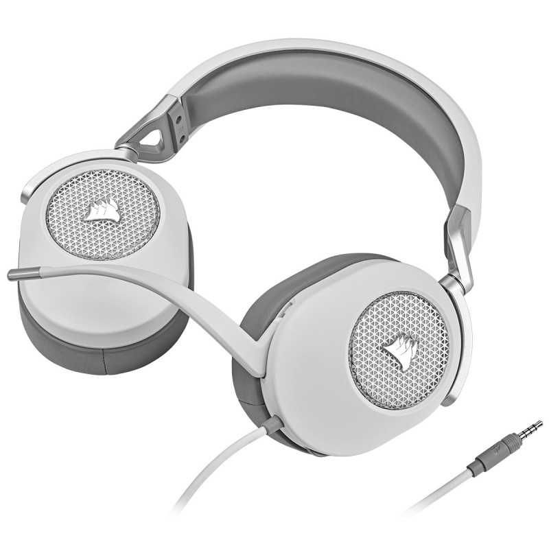 AURICULARES GAMING CORSAIR HS65 BLANCO