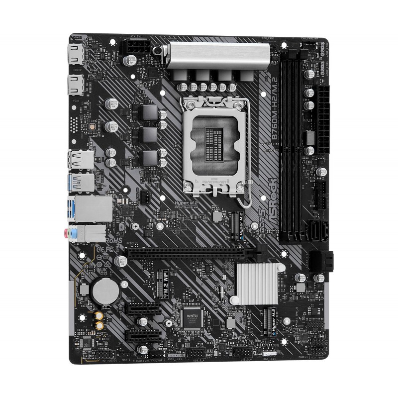 PLACA BASE ASROCK B760M-H M.2 LGA1700 MATX