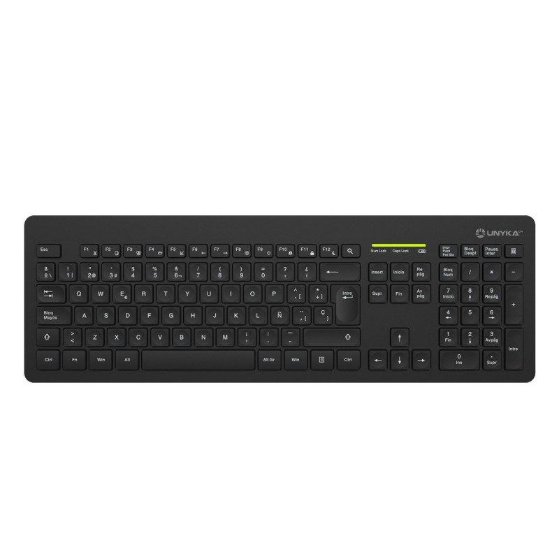 TECLADO + RATON UNYKACH MK212 PRO SLIM INALAMBRICO