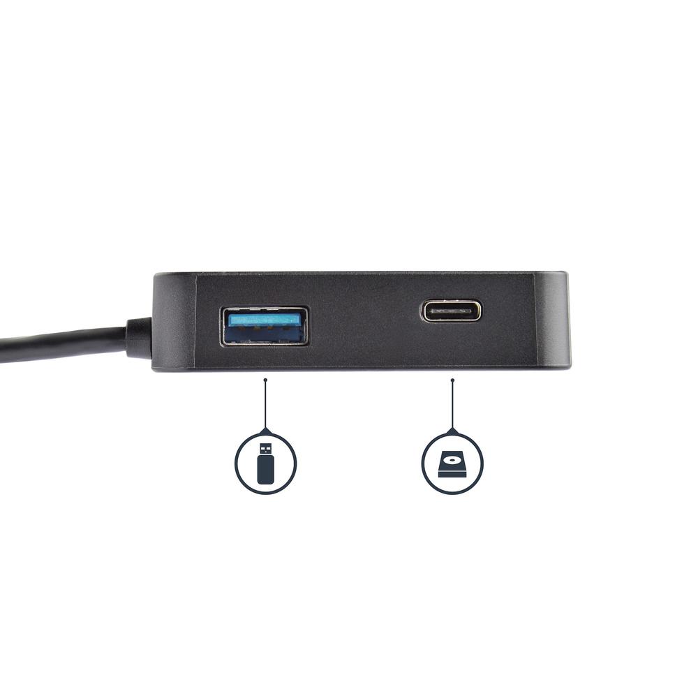 DOCKING STATION STARTECH USB TIPO C 4 EN 1