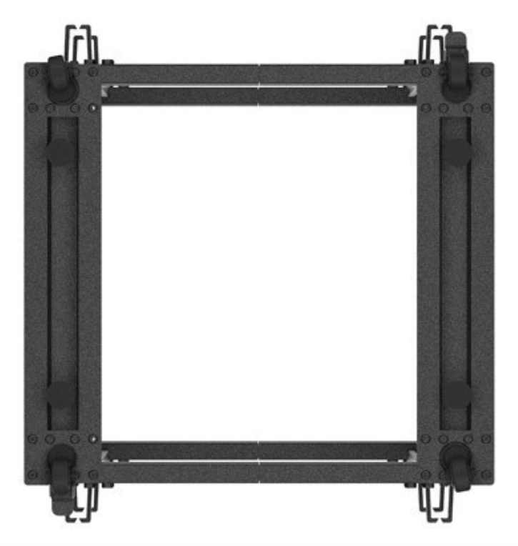 ARMARIO LANBERG ABIERTO RACK 19" 15U/ 600X600 NEGRO