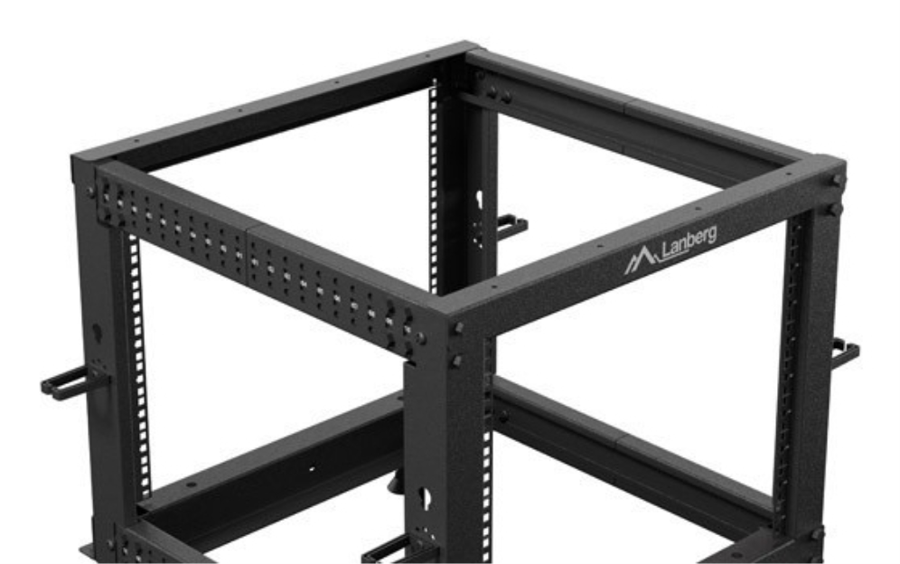 ARMARIO LANBERG ABIERTO RACK 19" 9U/ 600X600 NEGRO