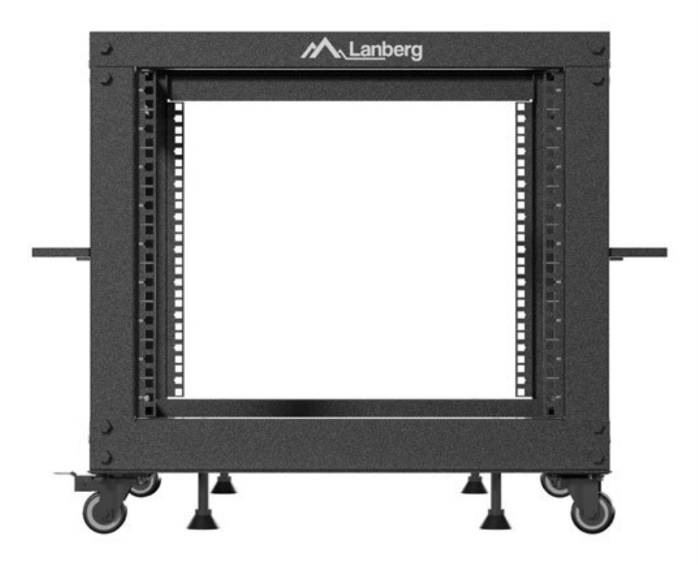 ARMARIO LANBERG ABIERTO RACK 19" 9U/ 600X600 NEGRO