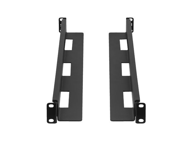 KIT CARRIL LANBERG RACK 19" DESLIZANTE 650-1090MM NEGRO