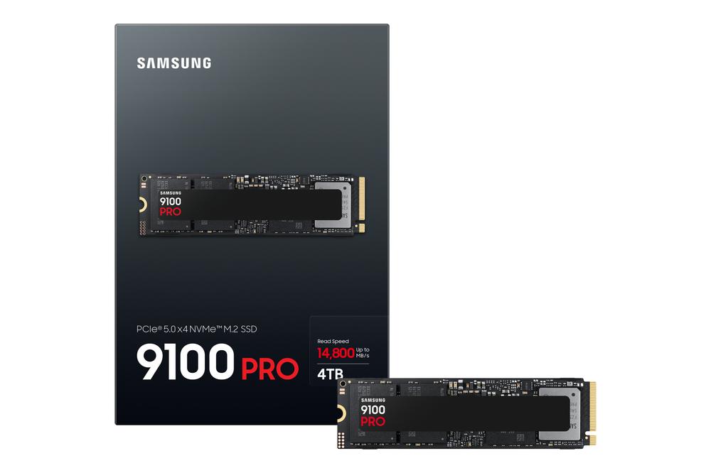 DISCO DURO INTERNO SOLIDO SSD SAMSUNG 9100 PRO MZ-VAP4T0BW 4TB M.2 NVMe PCIe 5