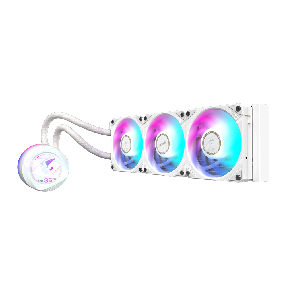 KIT REFRIGERACION LIQUIDA GIGABYTE AORUS WATERFORCE 360 ARGB BLANCO