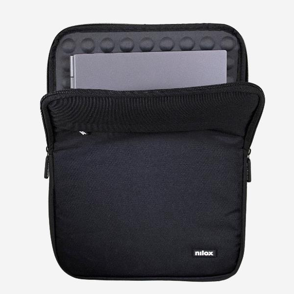 FUNDA NILOX SLEEVE PARA PORTATIL 15.6" NEGRA
