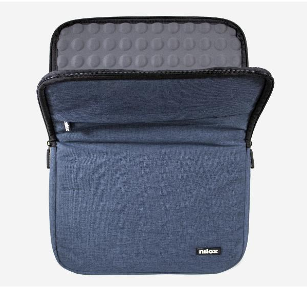 FUNDA NILOX SLEEVE PARA PORTATIL 15.6" AZUL