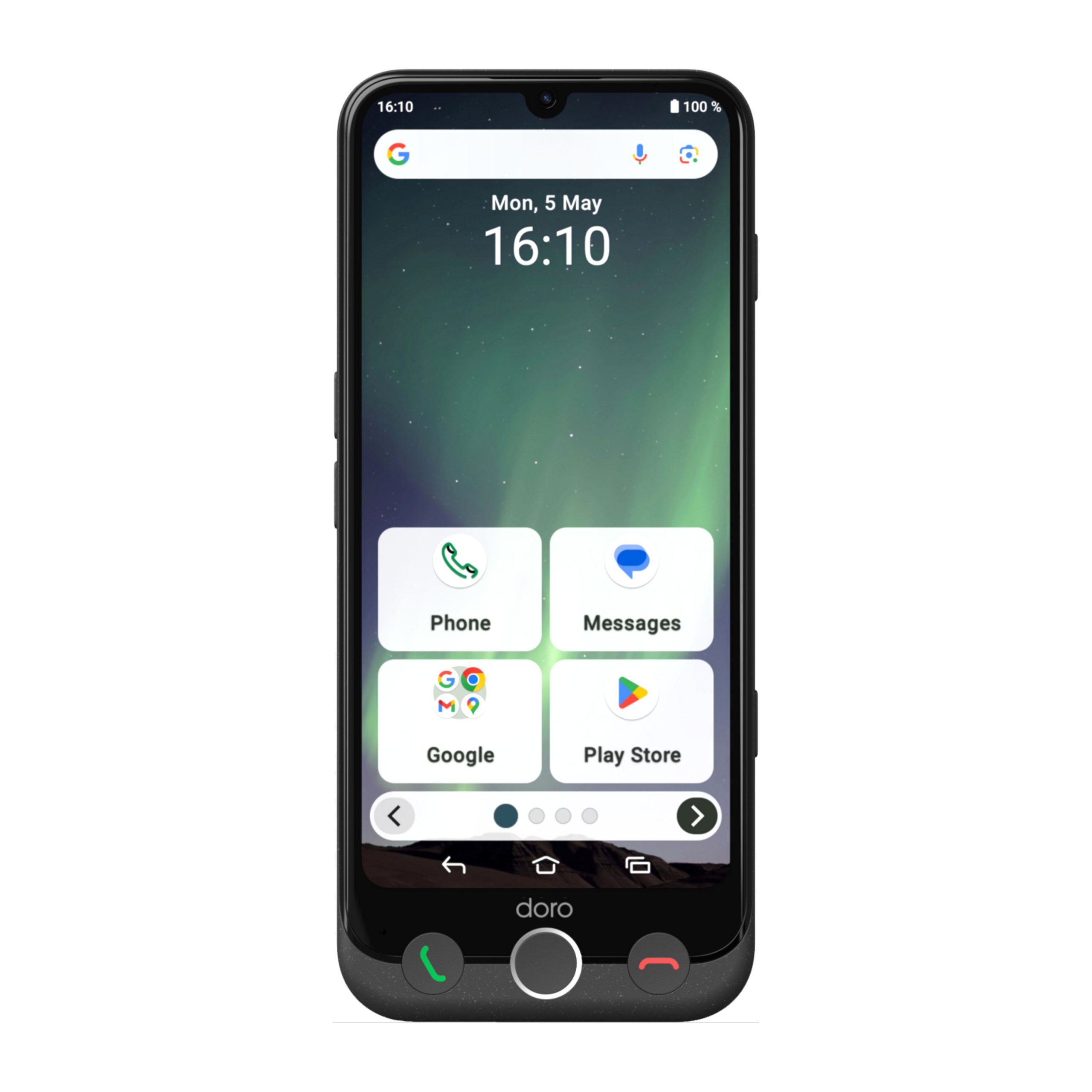 TELEFONO MOVIL SMARTPHONE DORO AURORA A30 4G/ 6GB/ 128GB/ 6.1"/ GRAPHITE