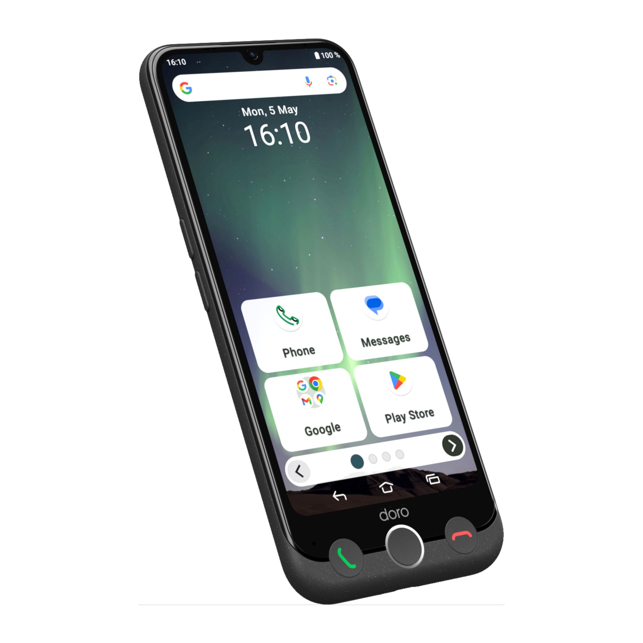 TELEFONO MOVIL SMARTPHONE DORO AURORA A30 4G/ 6GB/ 128GB/ 6.1"/ GRAPHITE