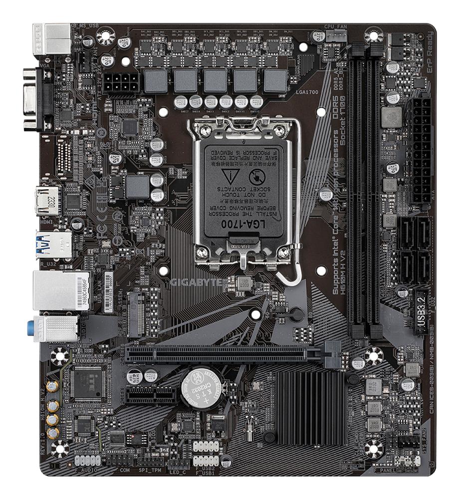 PLACA BASE GIGABYTE H610M H V2 MATX LGA 1700/ 2X DDR5