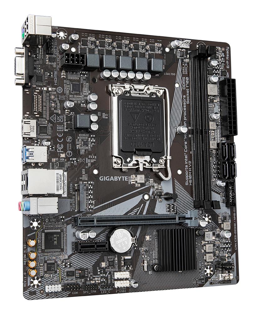 PLACA BASE GIGABYTE H610M H V2 MATX LGA 1700/ 2X DDR5